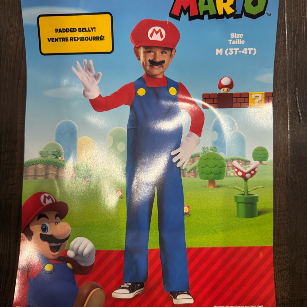 Super Mario Costume for Kids